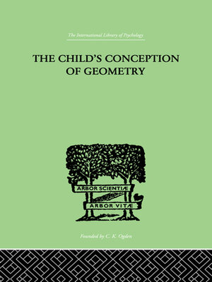 cover image of Child's Conception of Geometry